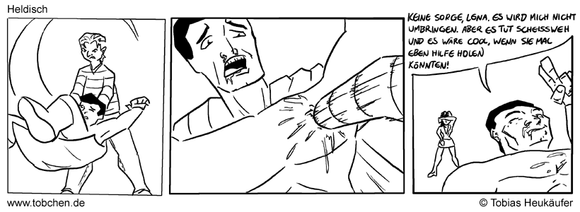 Heldisch-Comicstrip